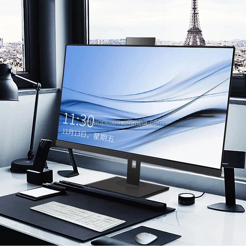 Usine nouveau Design tout en un Barebone PC tout en un ordinateur de bureau I7 16 Gb carte vidéo Pc ordinateurs monobloc de jeu