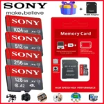 SONY Micro SD TF carte Mini 1 to carte mémoire classe 128GB 256GB haute vitesse Cartao De Memoria mémoire Flash TF Mecard C10 pour Xiao Mi