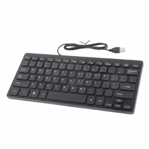 78 touches USB clavier filaire ABS clavier d'ordinateur multimédia étanche pour ordinateur de bureau à domicile ordinateur portable