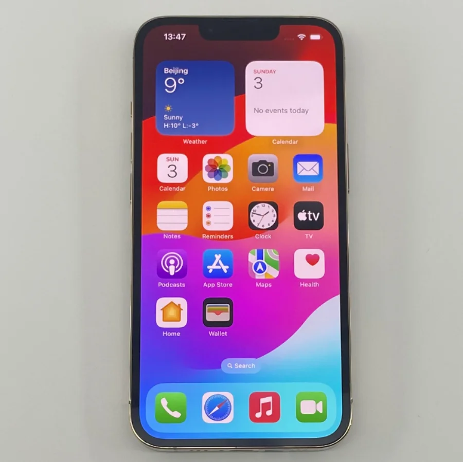 Apple iPhone 13 Pro 128 Go 256 Go ROM A15 Face ID Écran OLED 6,1" Caméra 12 MP – Image 2