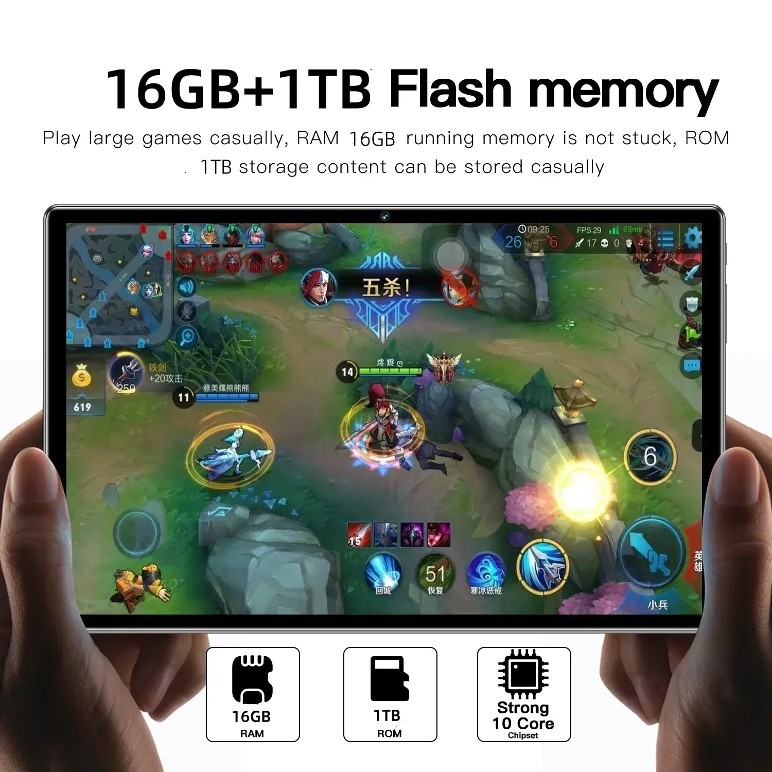 2024 Global Version Tablets Xiaoml Pad 15 Pro 11 inch 4K HD Original Tablet 5G Wifi Android PC MI Tablets Google Play Tablets PC – Image 3