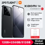 Nouveau Xiaomi 14 Smartphone Version mondiale RAM 12GB Snapdragon 8 Gen 3 CPU Leica caméra 50MP 6.36 « AMOLED affichage