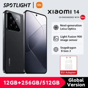 Nouveau Xiaomi 14 Smartphone Version mondiale RAM 12GB Snapdragon 8 Gen 3 CPU Leica caméra 50MP 6.36 "AMOLED affichage