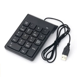 Clavier filaire USB universel Mini 18 touches clavier numérique pour ordinateur portable ordinateur de bureau pavé numérique