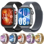 Bracelet milanais en métal pour montre Huawei Fit 4/3, bracelet de remplacement respirant pour classiques d&rsquo;affaires, Huawei Watch Fit 4/4 Pro Correa