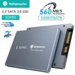 Yottam84- Disque dur interne SSD, S25PRO, 2 To, 1 To, SATA III, 2.5 « , 6Gbps, aluminium, mise à niveau du disque dur, ordinateur portable, ordinateur de bureau