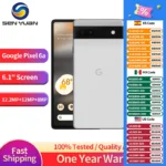 Google Pixel 6a 5G 6.1 « 6GB RAM 128GB ROM NFC Google Tensor eSIM Octa Core débloqué Android Original pixel 6a téléphone portable