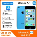 Apple iPhone 5C 3G 4 pouces écran WIFI ROM 16G/32G 100% test téléphone utilisé