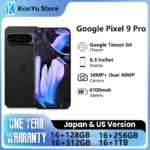 Google-Smartphone Pixel 9 Pro avec écran OLED de 6.3 pouces, 120Hz, 4700 mAh, 27W, filaire, Google Tensor G4, 16 Go de RAM, NDavid, IP68, 50 MP, tout neuf