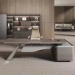 Table de patron de luxe légère, armoire directionnelle européenne moderne, Bureau de jeu sur pied, Meuble de rangement design