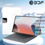 BDF vente chaude nouvelle tablette Android 10.1 pouces 6GB + 128GB double carte SIM Bluetooth Google double caméra Android 13 6000mAh batterie