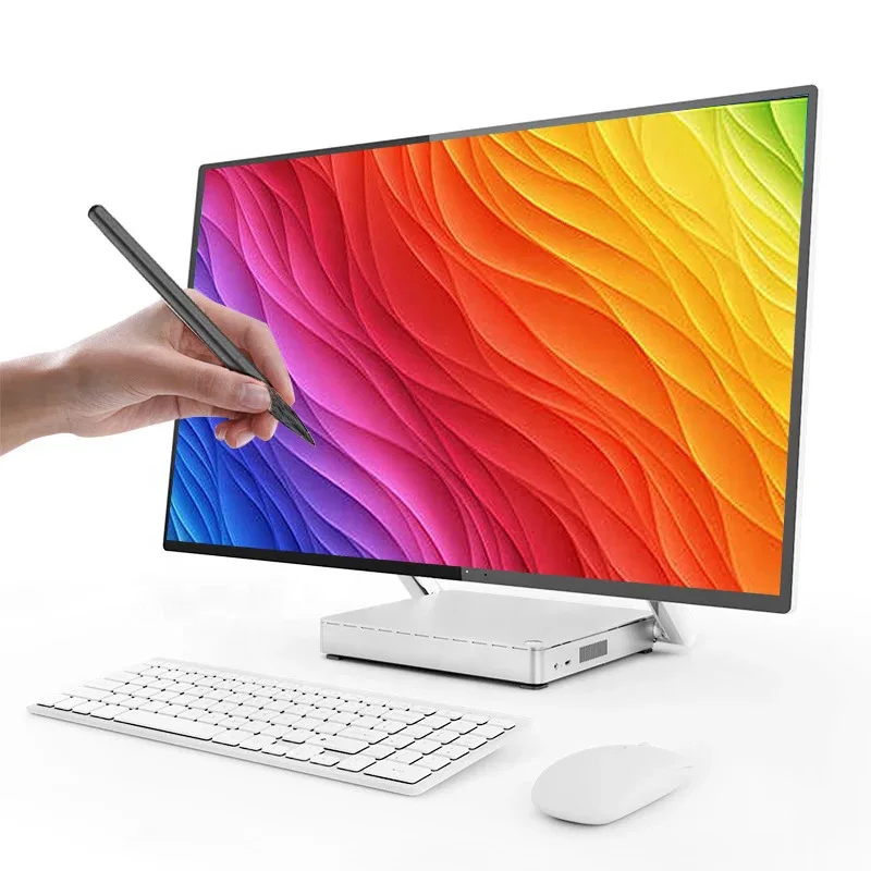 Tout en un 32 « 27 » écran LCD AIO ordinateur Core I5 I7 I9 monobloc avec 8GB 16GB 32GB RAM et 1 to SSD ordinateur