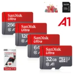 100% carte 128GB 100 mo/s A1 cartes mémoire cameracard 32GB 64GB Micro SDcard classe 10 UHS-1 flashcard Microsd TF/carte SD