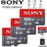 Sony Micro TF carte SD 1 to carte mémoire A2 haute vitesse 512GB 64GB 128GB 256GB Cartao De Memoria stockage De données pour Nintendo Switch
