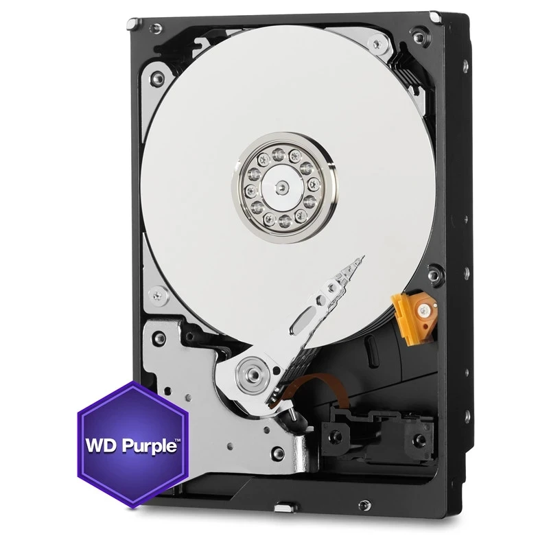 Western Digital WD violet HDD 1 to 2 to 3 to 4 to SATA 6.0 Gb/s 3.5 "disque dur pour système de sécurité enregistreur vidéo DVR NVR CCTV – Image 5