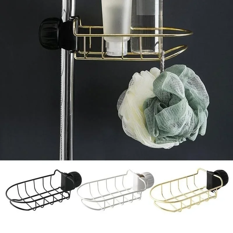 Robinet éponge savon tissu égouttoir stockage 1PC cuisine évier support organisateur étagère porte-vaisselle – Image 6