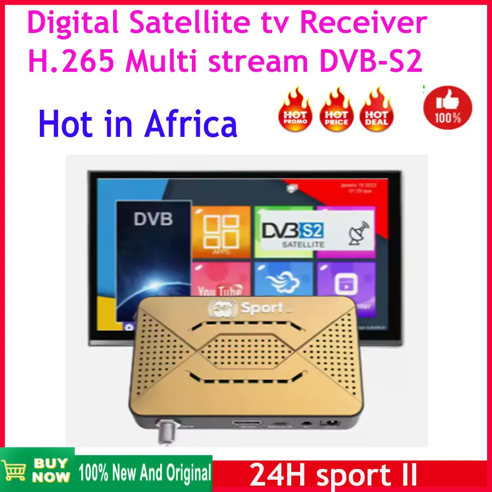 Décodeur TV Free to Air 24h dehors HD 1080p Récepteur TV satellite numérique Mini décodeur dvb-s2 – Image 3