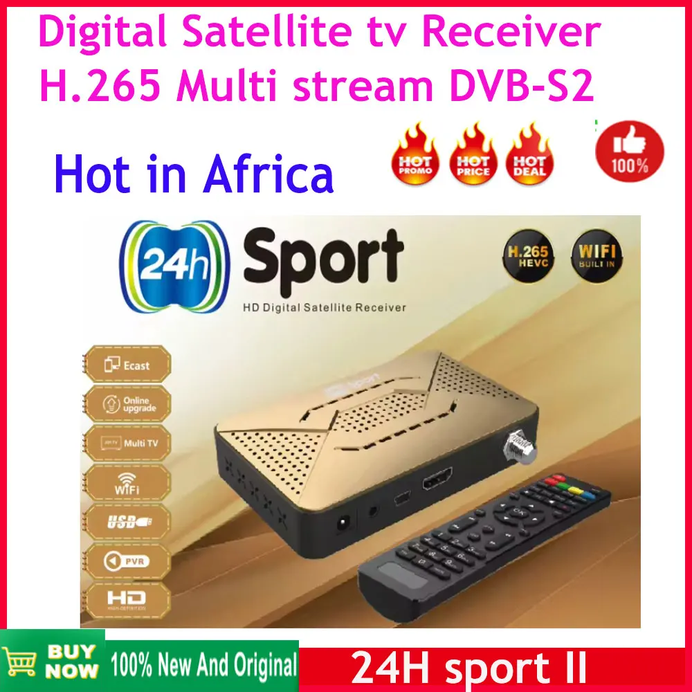 Décodeur TV Free to Air 24h dehors HD 1080p Récepteur TV satellite numérique Mini décodeur dvb-s2 – Image 5