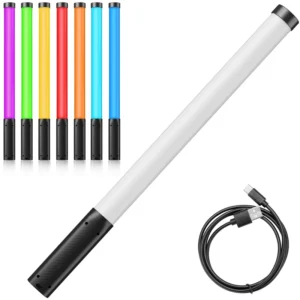Ulanzi VL119 RGB bâton lumineux portatif baguette Tube LED lumière vidéo CRI 95 + 2500K-9000K 2000mAh photographie éclairage lampe de remplissage