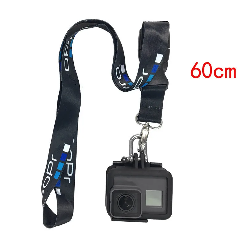 Accessoires de caméra de sport, corde pour Gopro hero 8 7 6 5 4 3 Sjcam, lanière de cou avec boucle à dégagement rapide, accessoires go pro