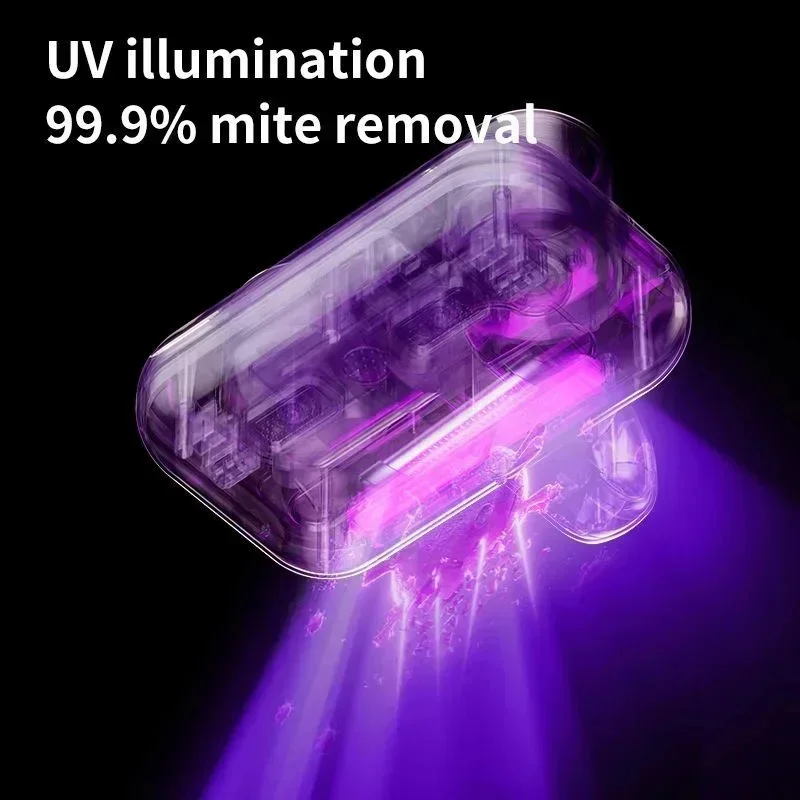 Éliminateur d'acariens domestique à haute aspiration, arabisateur UV, déterminer et questionAspirateur sans fil, 10000Pa – Image 5