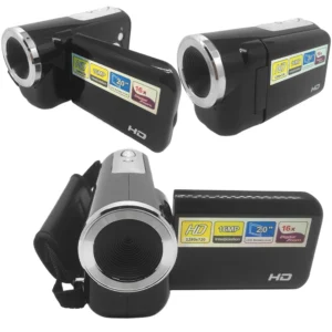 Caméscope numérique 16MP 720P, écran couleur TFT 2.0 pouces, caméra vidéo DV, Zoom numérique 16X, Flash LED intégré pour étudiants et adolescents