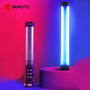 MIAOTU – bâton lumineux LED portatif RGB coloré, 30CM, baguette lumineuse CRI 95 + 2500K-9000K, lampe de Studio de photographie