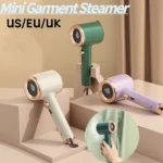 Mini Défroisseur Vapeur Portable de 33W, 110-220V, Machine à Repasser Verticale à Chaleur Rapide pour Vêtements, Voyage et Maison