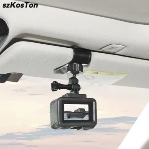 Clip de support de caméra pare-soleil pour voiture, pour GoPro Hero 13 12 11 10 9 DJI OSMO Action 5 Pro 4 Insta360 X5 X3 X4, accessoires
