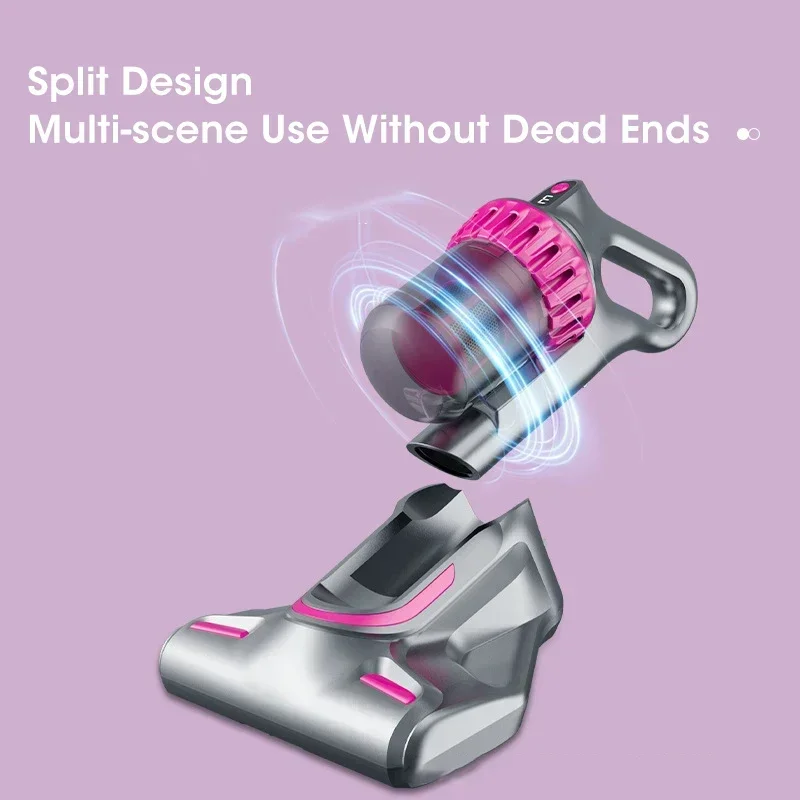 Xiaomi-Aspirateur sans fil 3 en 1, élimination des acariens, bain, stérilisation UV, nettoyage de la poussière de voiture, ménage, canapé, lit, couette – Image 5