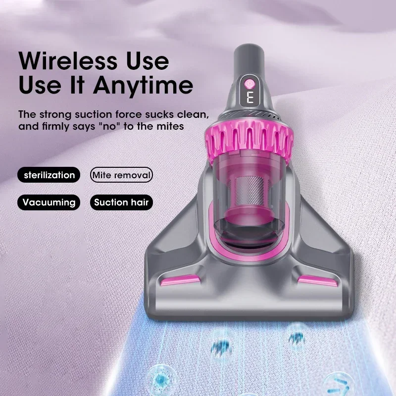 Xiaomi-Aspirateur sans fil 3 en 1, élimination des acariens, bain, stérilisation UV, nettoyage de la poussière de voiture, ménage, canapé, lit, couette – Image 2