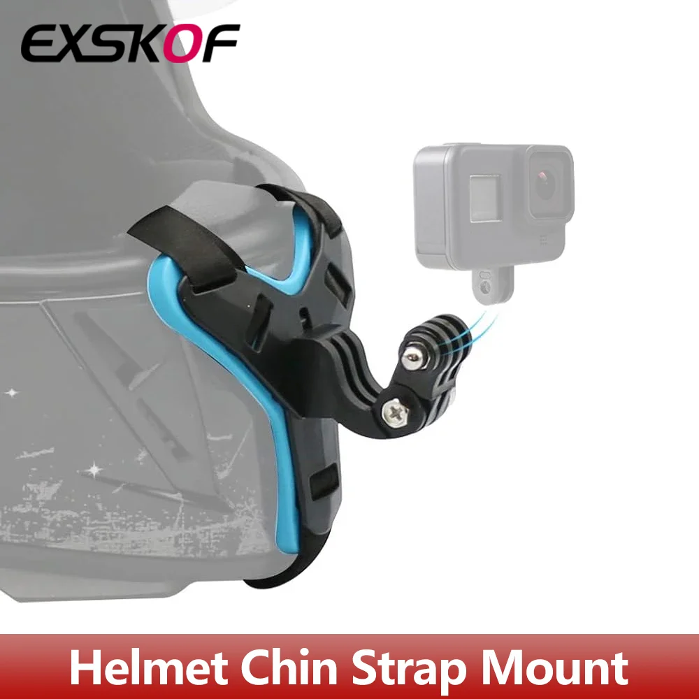 Support de mentonnière pour casque de moto, pour GoPro Hero 13 12 11 10 9 8 7 Insta360 X2 X3 X4 SJCAM AKASO DJI Osmo Action 5 4 3 2 caméra