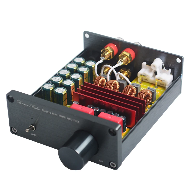 Amplificateur de puissance numérique audio BA100 HIFI classe D, deux TPA3116, IC haute puissance 100W NE5532 – Image 4