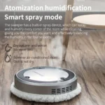 Machine de nettoyage intelligente avec pulvérisateur, balayage des sols humides et secs, vadrouilles électriques automatiques, nettoyeur à vapeur pour sols, Robot 2025