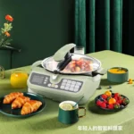 Marmite de cuisson automatique D12: robot de cuisson entièrement automatique, appareil ménager intelligent multifonctionnel paresseux