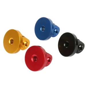 Adaptateur de montage sur trépied GoPro, adaptateur de filetage 1/4, alliage d'infraction CNC pour GoPro, accessoire de caméra d'action, fore10, 9, 8, 7, 6, 5, 4