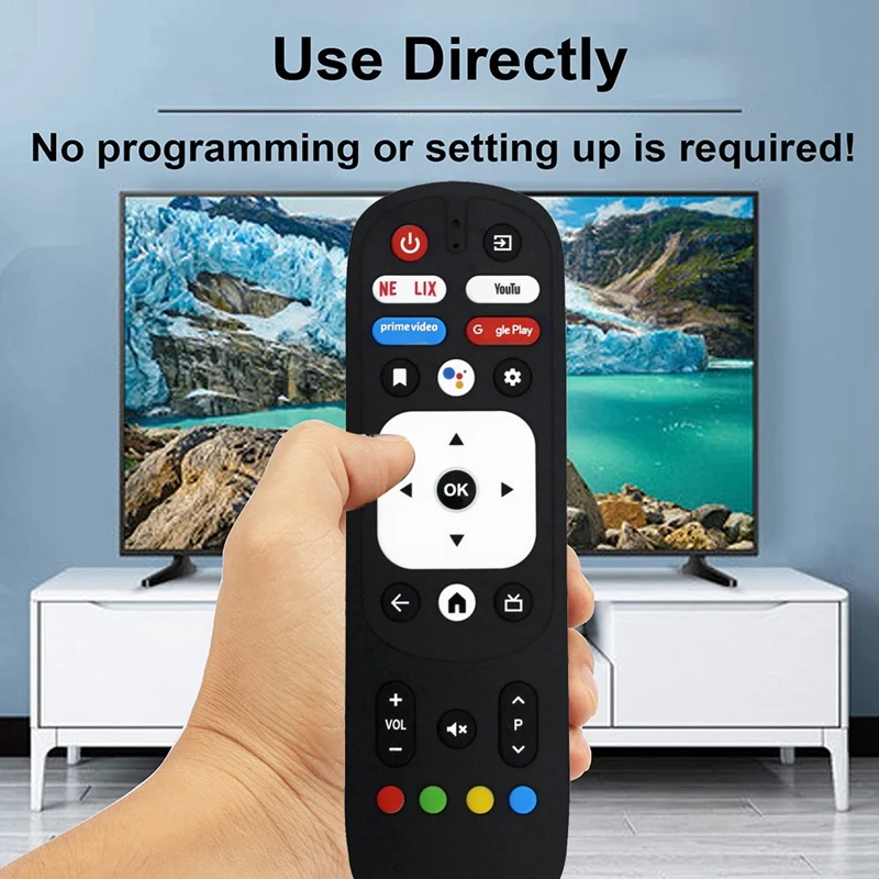 Remplacer RM-C3287 Télécommande Vocale Pour JVC RM-C3570 Pour KENWOOD Pour Motorola Smart TV Télécommande Durable Facile À Installer – Image 5