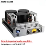 Sound Maker-YAQIN MC-13S Machine à vessie EL34 amplificateur à Tube 40W * 2 fièvre HiFi amplificateur haute fidélité Audio haute puissance