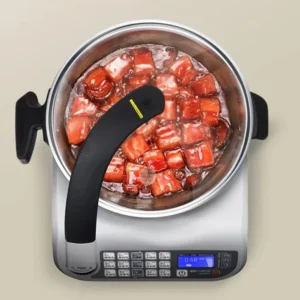 Machine de cuisson domestique intelligente, grand capuchon, sans porcelaine, robot de cuisine automatique