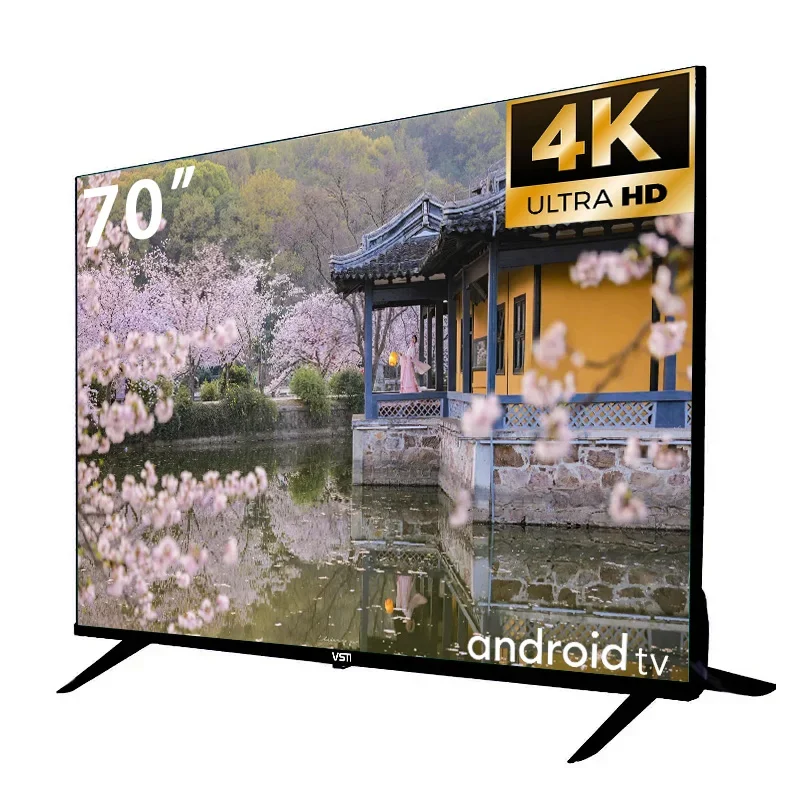 75 pouces MiniLED Oled Qled 4K HD TV 32 43 50 65 75 85 100 pouces 4K téléviseurs intelligents pour hôtels et utilisation portable