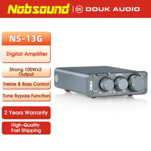 Nobsound NS-13G Mini TPA3116 amplificateur de puissance numérique classe D stéréo amplificateur Audio de bureau 100W + 100W pour haut-parleur stéréo domestique
