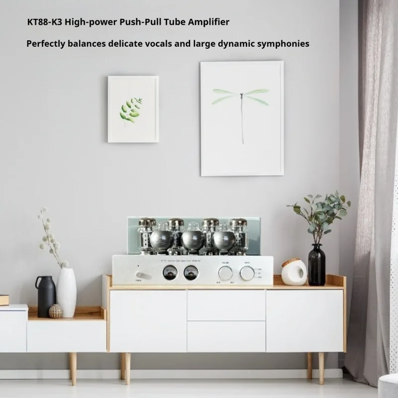 KT88 K3 amplificateur de fièvre à Tube amplificateur Audio Hi-Fi pour Home cinéma avec amplificateur à Tube Audio Bluetooth 5.0 45W × 2