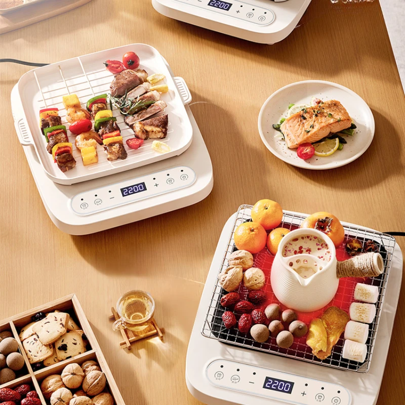 Cuisinière électrique en céramique multifonctionnelle pour la maison, Mini petite cuisinière à Induction pour légumes frits à haute puissance – Image 2