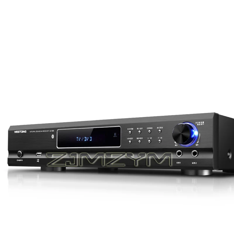 Amplificateur de puissance Bluetooth 220W, 5.1 canaux, Audio Home cinéma, haute puissance, fièvre domestique, Ktv, karaoké