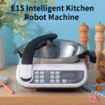 Robot de Cuisine Intelligent E15, 220V, 3,5 L, Robot de Cuisine Domestique, Marmite existent avec Faible en Huile, Porcelaine
