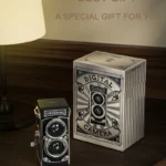 CHUZHAO Mini appareil photo numérique avec écran 1.54 pouces 1080p vidéo 12MP Photos enregistreur Portable Compact Vintage pour cadeau d&rsquo;anniversaire