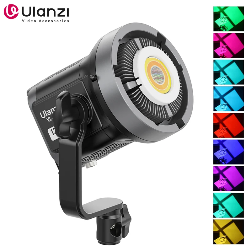 Ulanzi VL-120Bi VL-120C 120W V-Mount COB lumière sans fil APP contrôle 2700K-6500K lumière vidéo pour Skit vidéo photographie