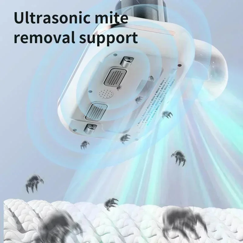 Éliminateur d'acariens domestique à haute aspiration, arabisateur UV, déterminer et questionAspirateur sans fil, 10000Pa – Image 3