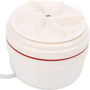 Mini Machine à laver le linge, laveuse à Turbine ultrasonique Portable, petite laveuse de nettoyage automatique avec ventouse fixe pour Stu
