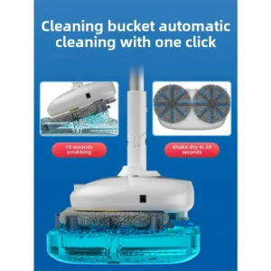 Machine de nettoyage domestique automatique à main, machine de nettoyage à jet de vapeur, vadrouille électrique sans fil intelligente